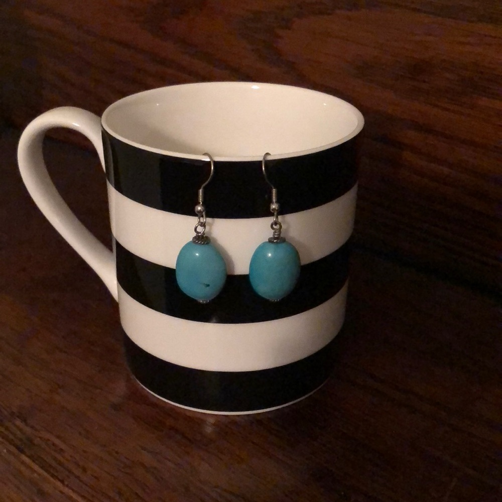 ⭐️free with $25 purchase today!⭐️ turquoise earrin